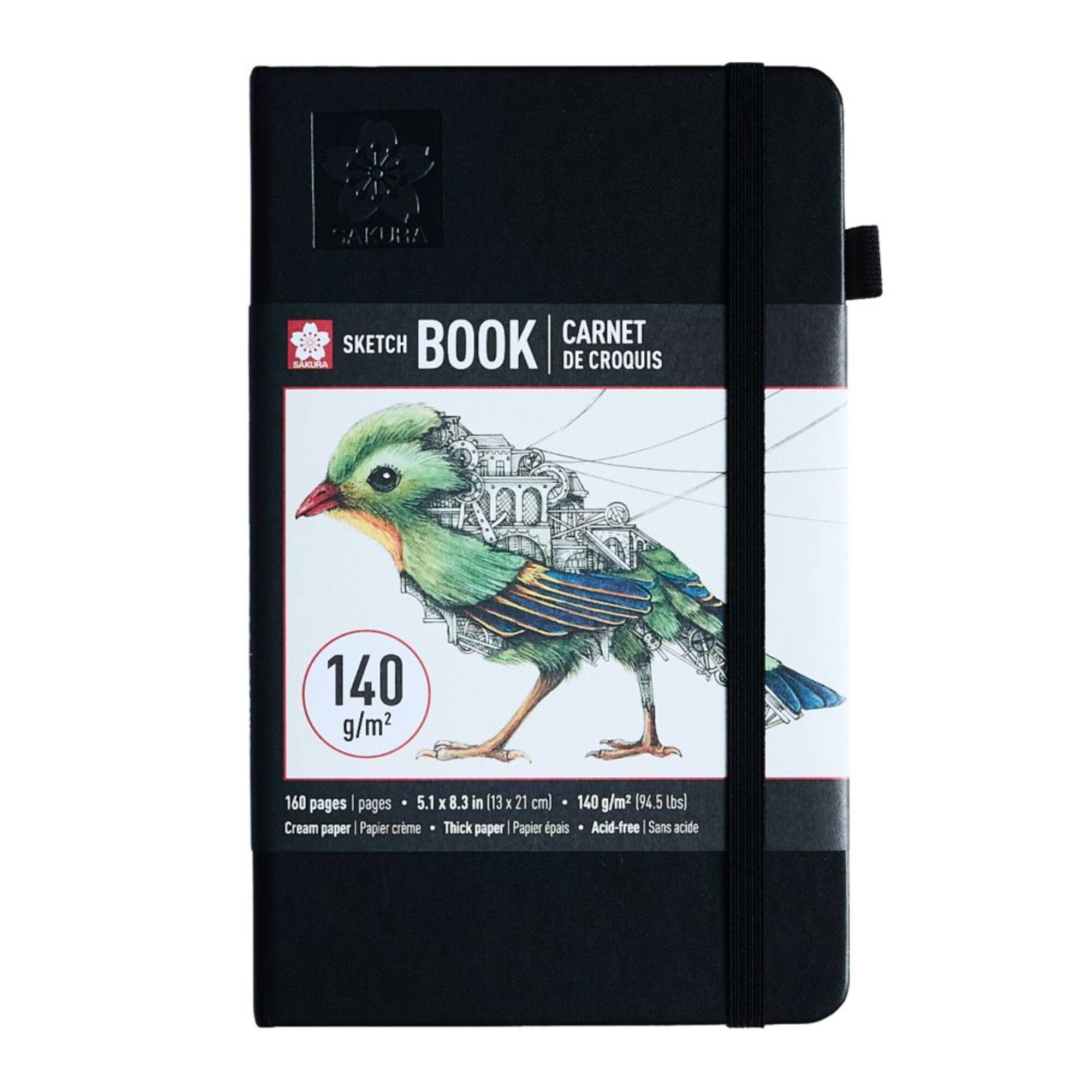 Sakura® 5" x 8.25" Paper Sketchbook